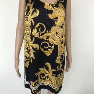 Versace silk mini dress